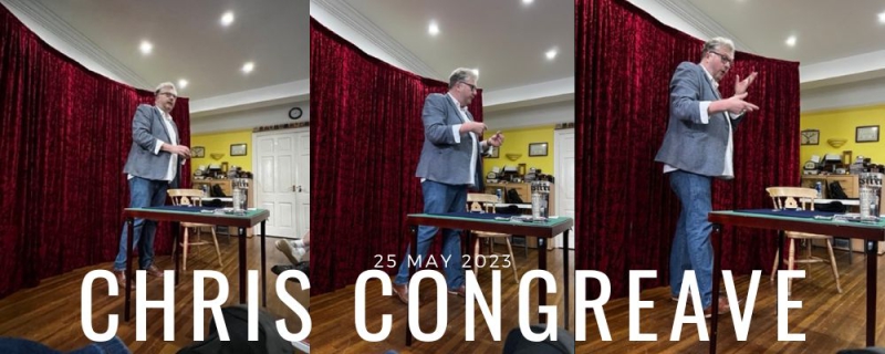 Chris Congreave Lecture